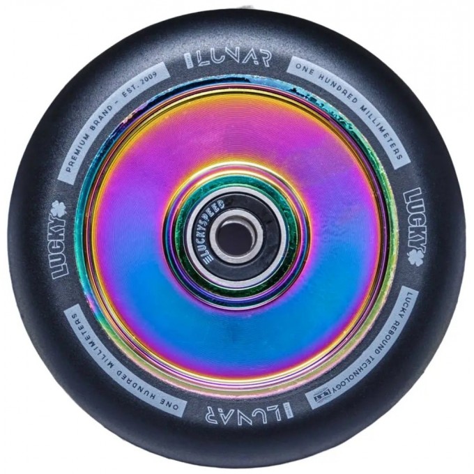 Lucky Lunar 100mm Pro Scooter Wheel (100mm|Neochrome)