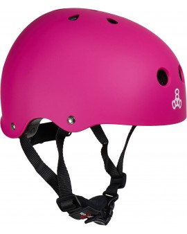 Triple Eight Lil 8 Kids Skate Helmet (46-52|Pink)