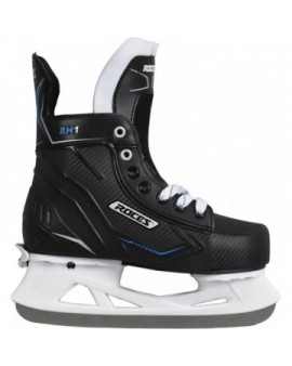 Roces RH1 Adjustable Ice Hockey Skates (Black|31-34)