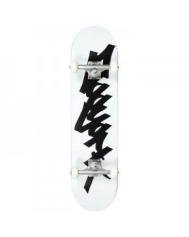 Zoo York Tag Complete Skateboard (8.25"|White/Black)