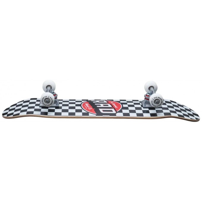 RAD Checkers Complete Skateboard (7.75"|Checkers Black)