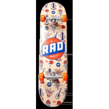 RAD Logo Progressive Complete Skateboard (7.75"|Wallpaper)