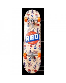 RAD Logo Progressive Complete Skateboard (7.75"|Wallpaper)