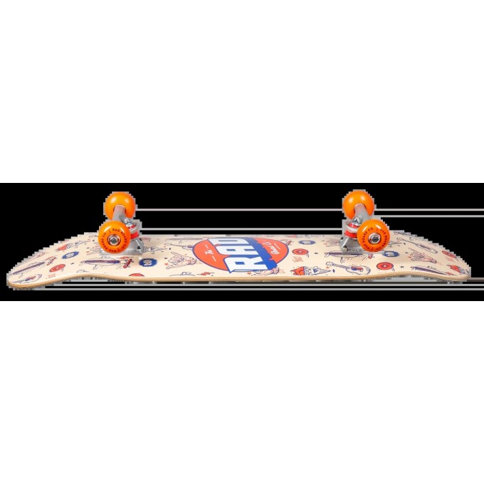 RAD Logo Progressive Complete Skateboard (7.75"|Wallpaper)