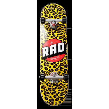 RAD Logo Progressive Complete Skateboard (8"|Stay Wild)