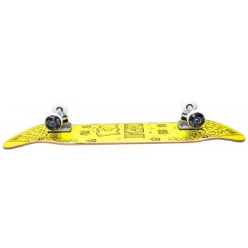 KFD Bandana Complete Skateboard (7.75"|Yellow)