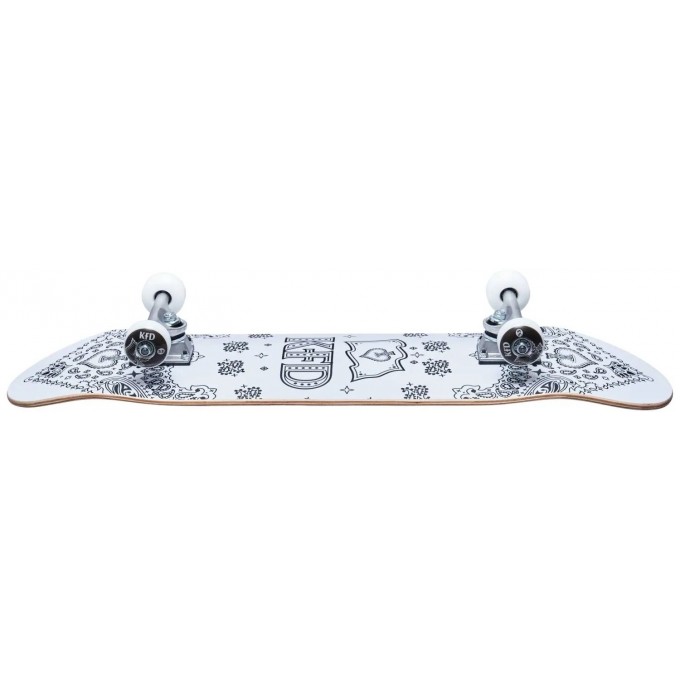 KFD Bandana Complete Skateboard (8"|White)