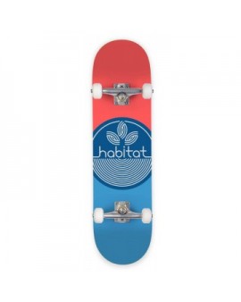 Habitat Leaf Dot Complete Skateboard (7.75"|Blue)