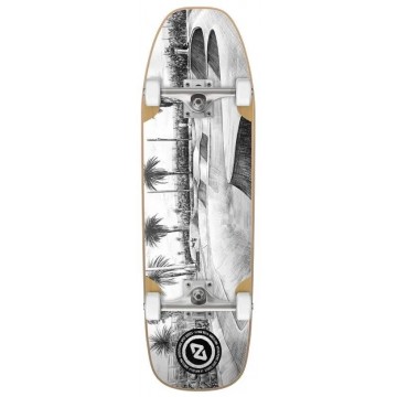 Hydroponic Bullet Pool Shape Spot Series Complete Skateboard (8.75"|La Mar Bella)