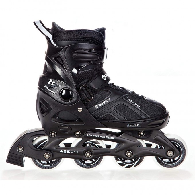 2-in-1 Skates/Inline Skates Raven Pulse Black- different colors In Stock!