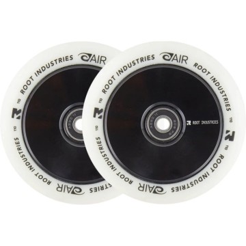 Root Air White Pro Scooter Wheels 2-pack (110mm|Black)