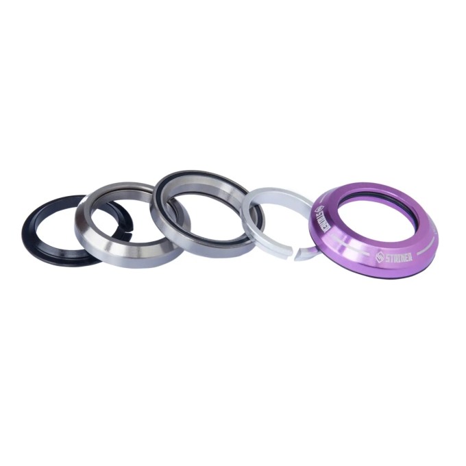 Striker Integrated Headset for Scooters (Purple)