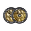 Root Honeycore Black 110mm 2-pack Pro Scooter Wheels (110mm|Gold)