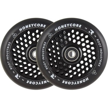 Root Honeycore Black 110mm 2-pack Pro Scooter Wheels (110mm|Black)