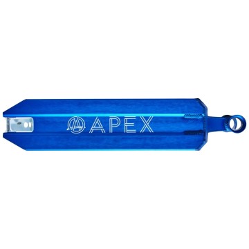 Apex 5" Peg Cut Pro Scooter Deck (49cm|Blue)