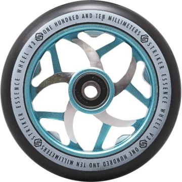 Striker Essence V3 Black Pro Scooter Wheel (110mm|Teal)