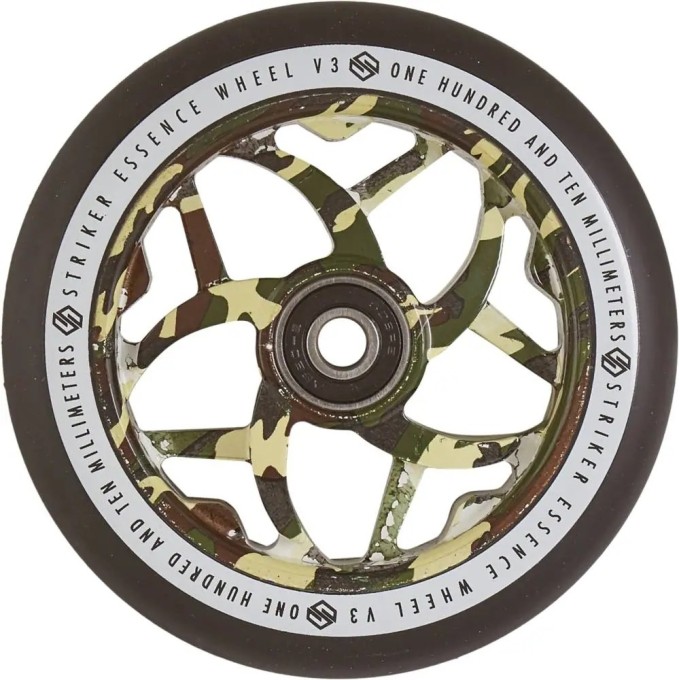 Striker Essence V3 Black Pro Scooter Wheel (110mm|Camouflage)