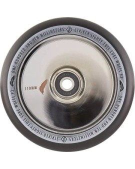 Striker Lighty Full Core V3 Black Pro Scooter Wheel (110mm|Chrome)