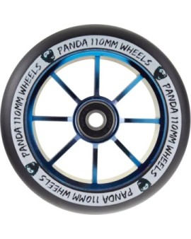 Panda Spoked V2 Pro Scooter Wheel (110mm|Blue Chrome)