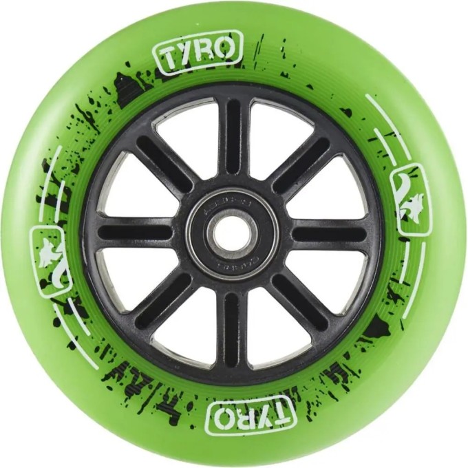 Longway Tyro Nylon Core Pro Scooter Wheel (100mm|Green)