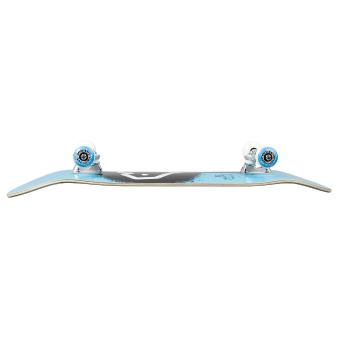 Blueprint Spray Heart V2 Complete Skateboard (8"|Blue/Black/White)