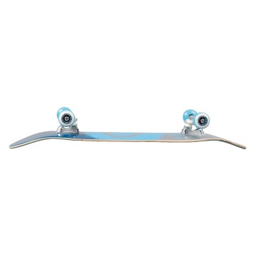 Blueprint Spray Heart V2 Complete Skateboard (7.5"|Blue/Silver/Teal)