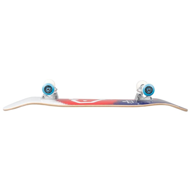 Blueprint Spray Heart V2 Complete Skateboard (7.75"|Red/Blue)