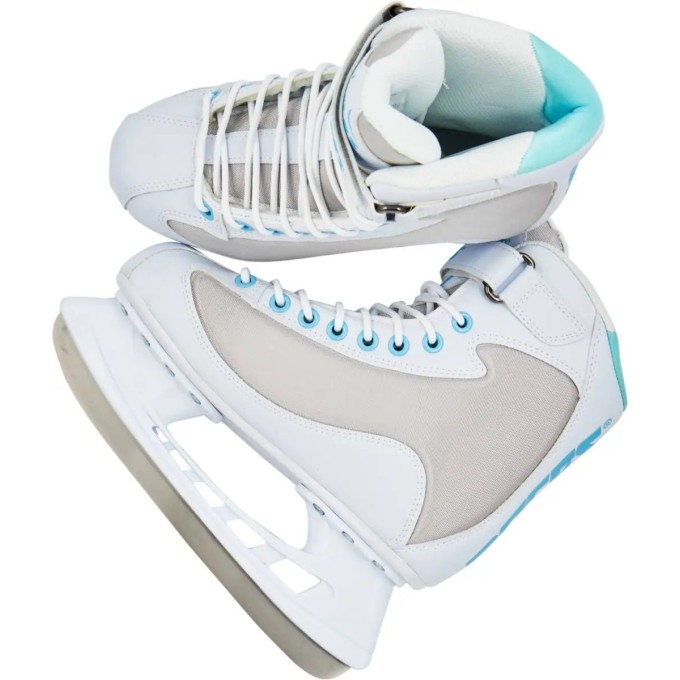 Roces RSK 2 Womens Ice Skates (White-azure|36)