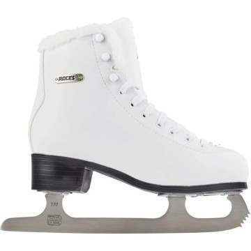 Roces Paradise Eco-Fur Figure Skates (White|41)