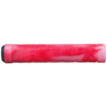 Trynyty Swirl Pro Scooter Grips (Red/Transparent)