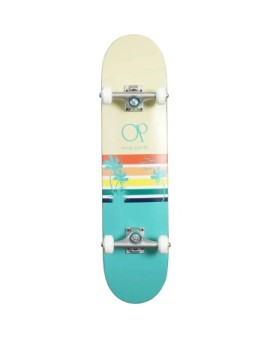 Ocean Pacific Sunset Complete Skateboard (7.5"|Teal)