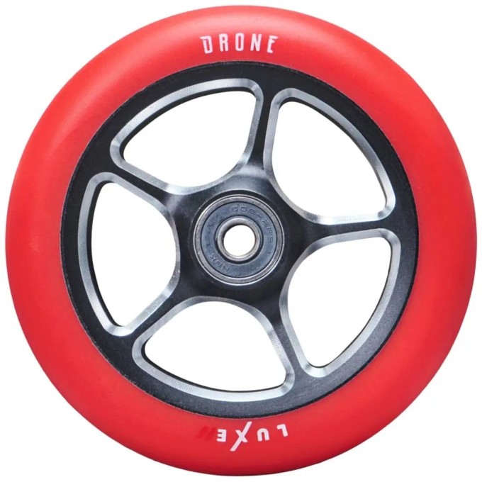 Drone Luxe II Pro Scooter Wheel (110mm|Red)