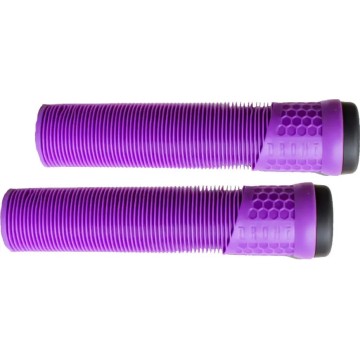 Drone Logo Pro Scooter Grips (Purple)