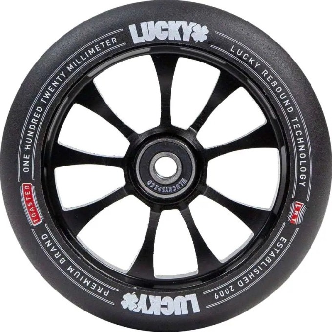 Lucky Toaster 120mm Pro Scooter Wheel (120mm|Black)