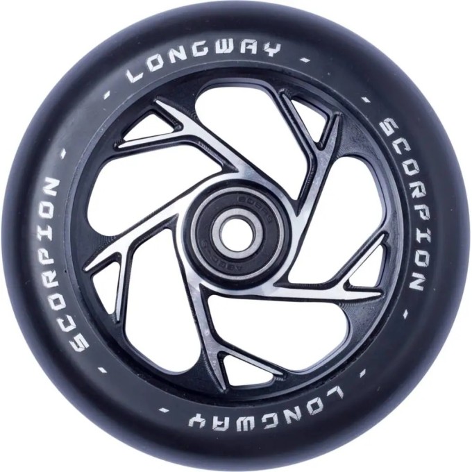 Longway Scorpion Pro Scooter Wheel (110mm|Black)