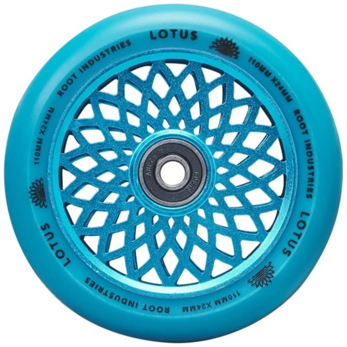 Root Lotus Pro Scooter Wheels 2-Pack (110mm|Radiant Blue)