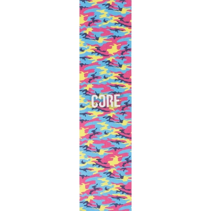 CORE Neon Camo Pro Scooter Griptape (Pink)