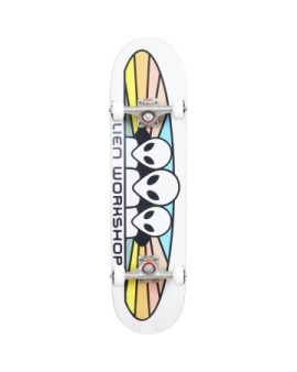 Alien Workshop Spectrum Complete Skateboard (7.75"|White/Red/Yellow)