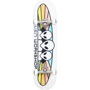 Alien Workshop Spectrum Complete Skateboard (8"|White/Red/Yellow)