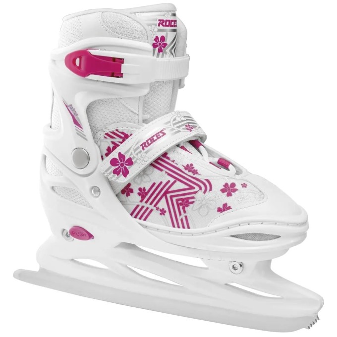 Roces Jokey 3.0 Girls Ice Skates (White|30-33)