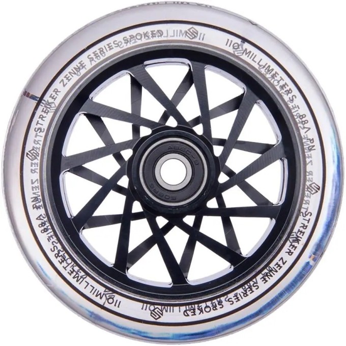 Striker Zenue Series Clear Pro Scooter Wheel (110mm|Black)