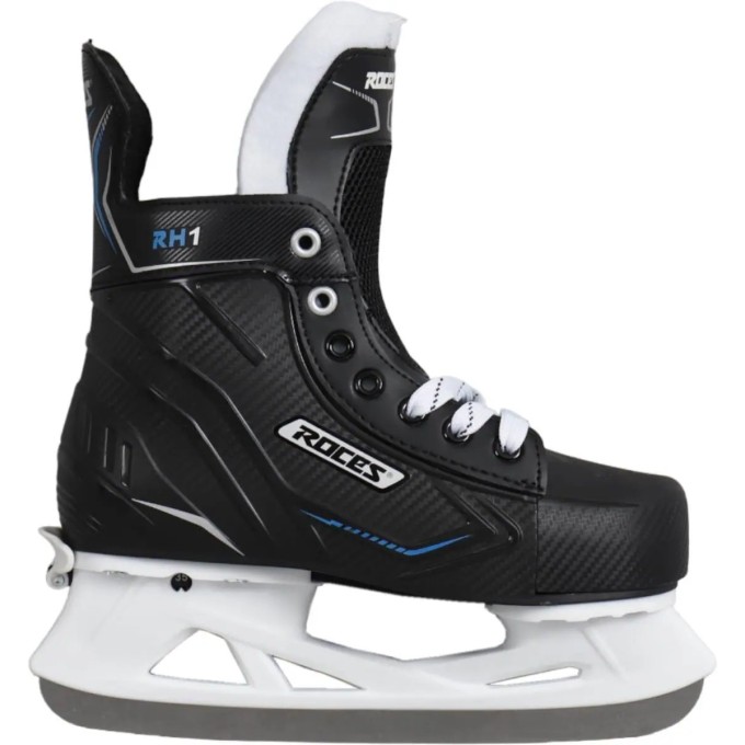 Roces RH1 Adjustable Ice Hockey Skates (Black)