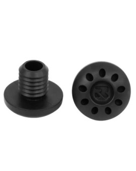 Root Fractal Bar Ends (Black|Steel)