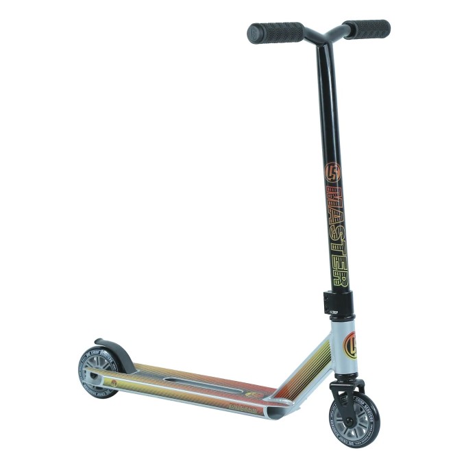 Crisp Master Pro Scooter (Silver/Sunrise)