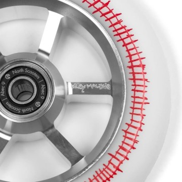 North Riley Maltais G4 Pro Scooter Wheels 2-Pack (115mm|White)