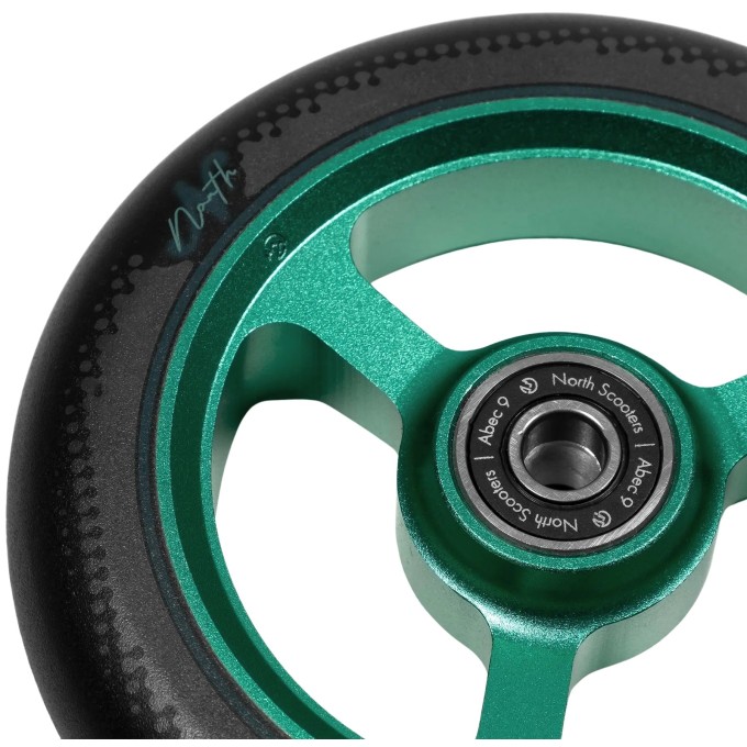 North Index G5 Pro Scooter Wheels 2-Pack (110mm|Emerald/Black)