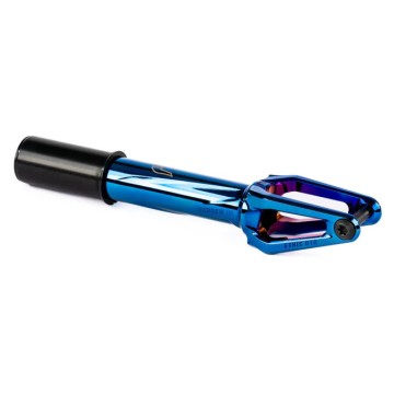Stunt Scooter Fork Ethic Merrow V3 Blue Chrome
