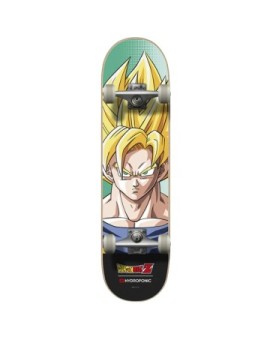 Hydroponic x DragonBall Goku Super Saiyan Complete Skateboard (8"|Yellow)