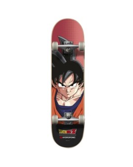 Hydroponic x DragonBall Son Goku Complete Skateboard (8.125"|Red)