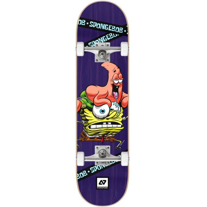 Hydroponic X Spongebob Mates Complete Skateboard (8"|Purple)